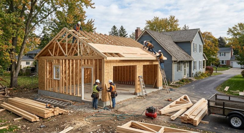 Garage Construction in Mount Pleasant, SC