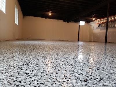 Garage Floor Staining in Greensboro, NC